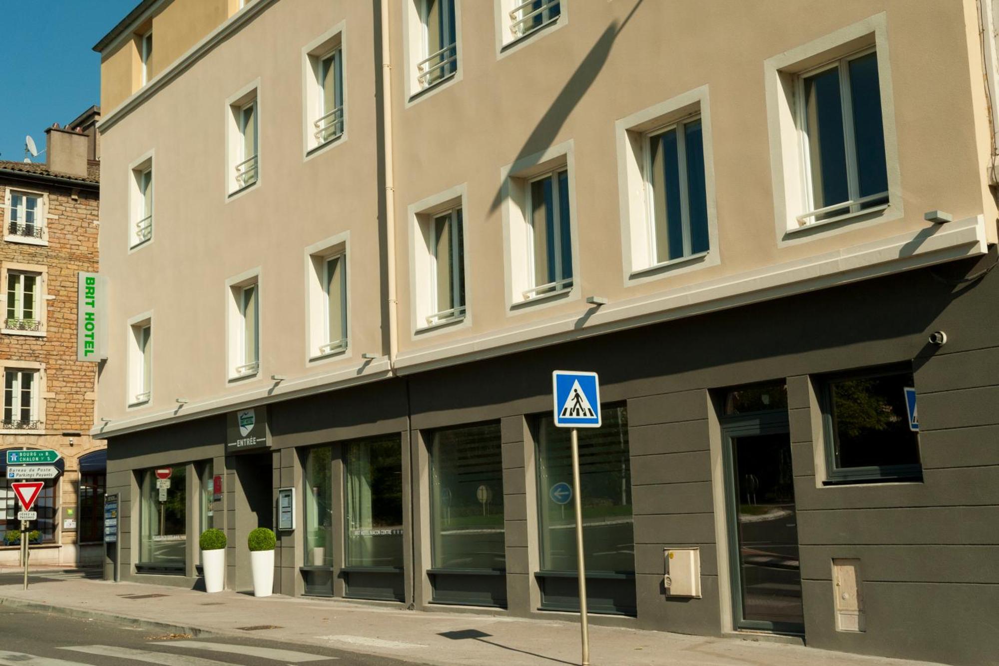 Brit Hotel Macon Centre Gare Exterior foto